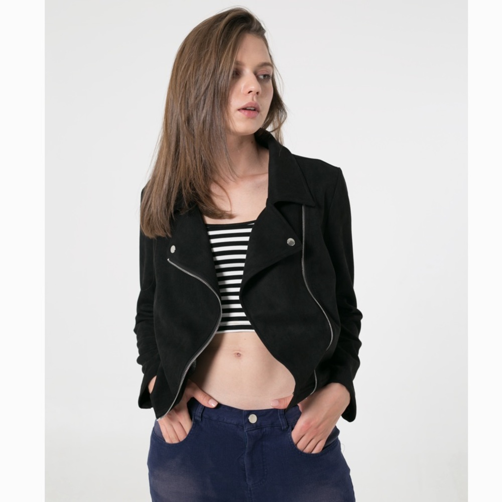 🌻 Apperloth Faux Suede Biker jacket 🌻